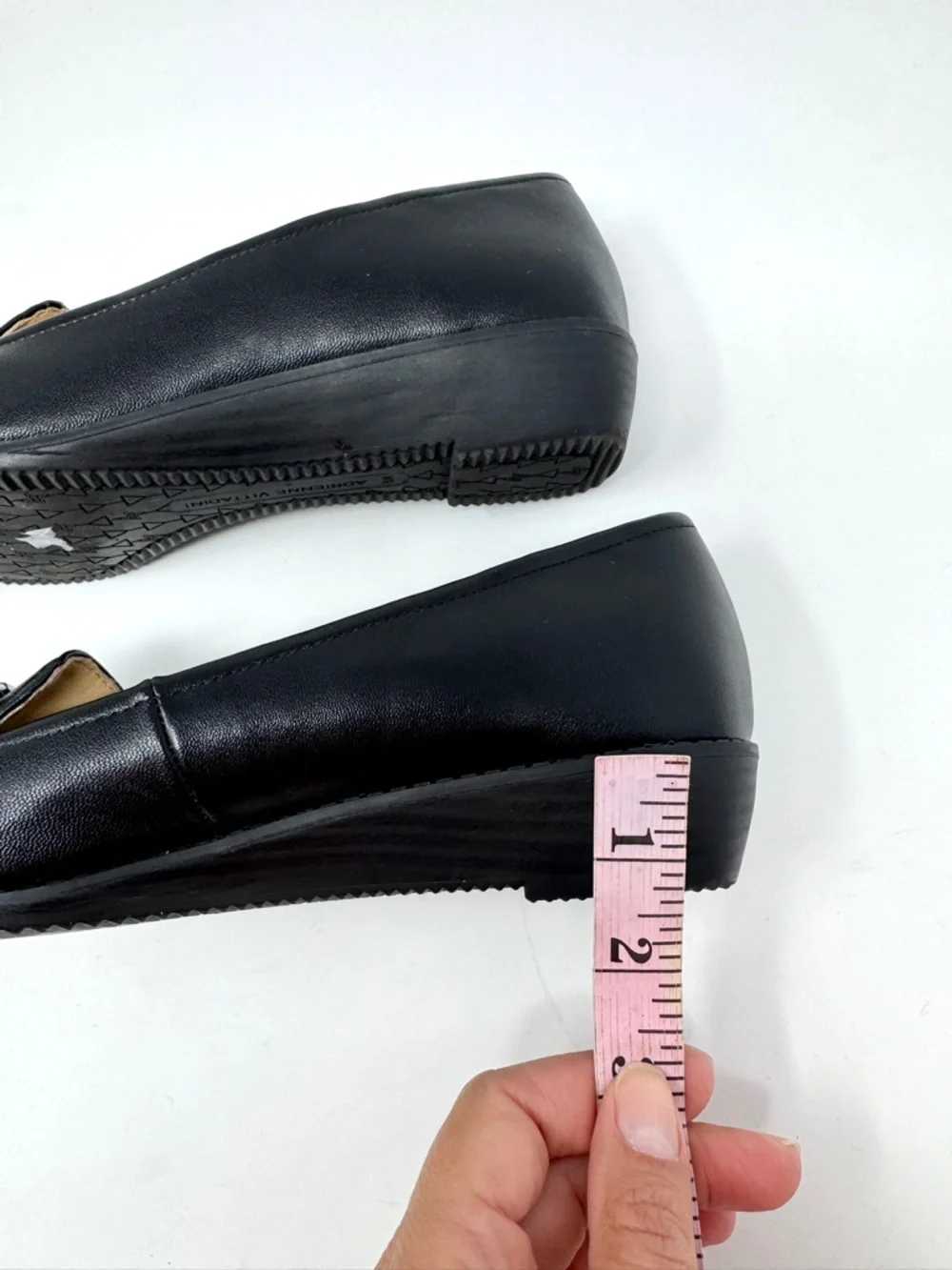 Adrienne Vittadini Women's Carolyn Detailed Slip-on Moc Wedge Loafers